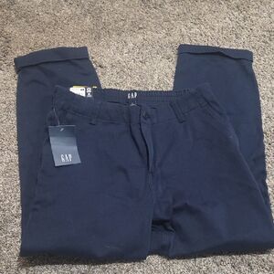GAP Womens Dark Blue Chinos